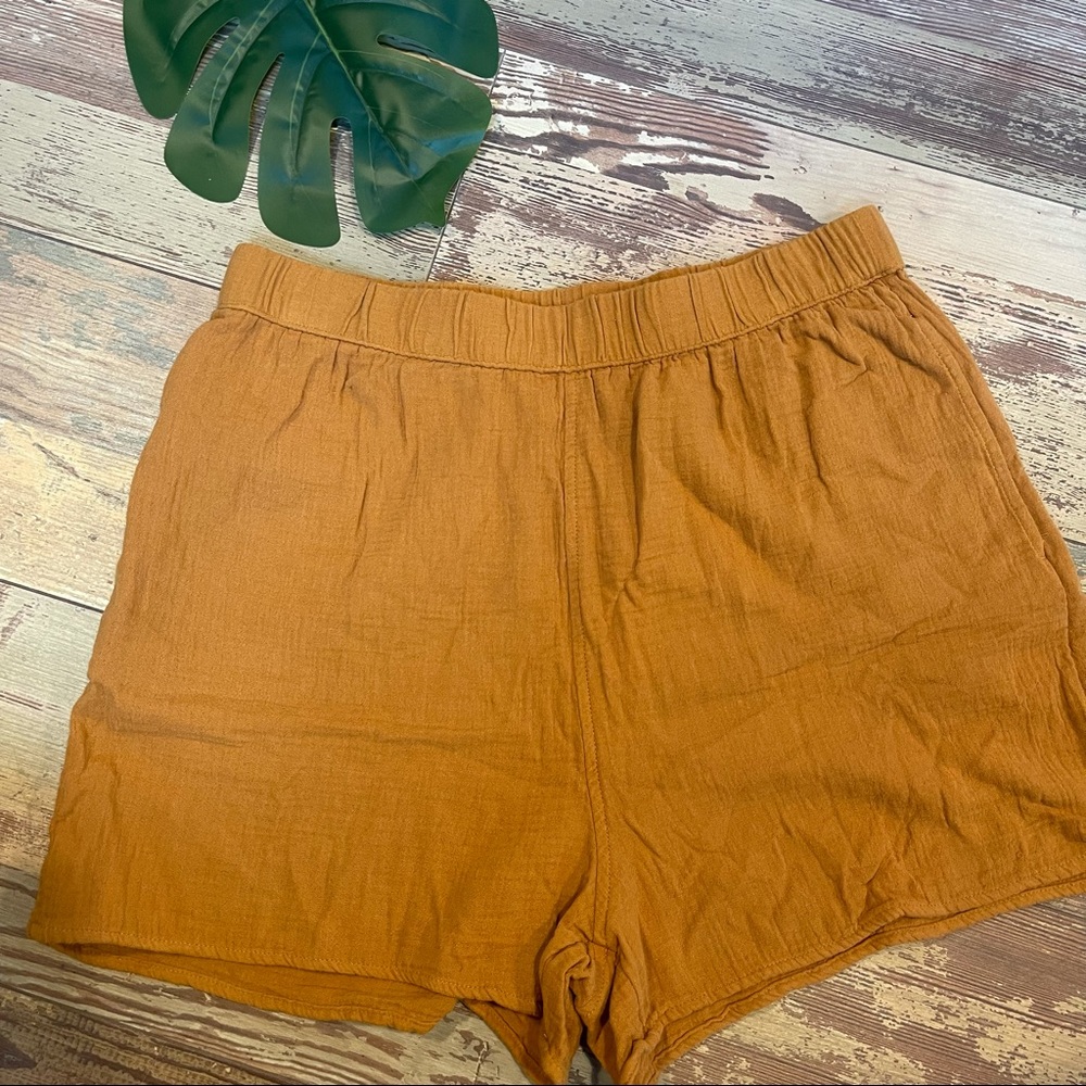 High-Rise Pull-On Shorts